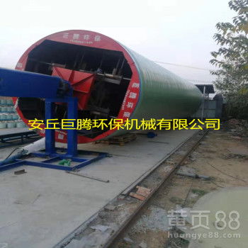 巨腾环保 三阶梯缠绕机重塑夹砂管道生产新标杆